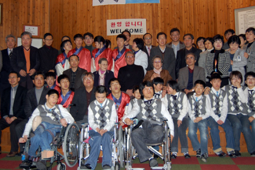 장형덕 사장 등 임원진 12명, 거제도 애광원 봉사활동 전개