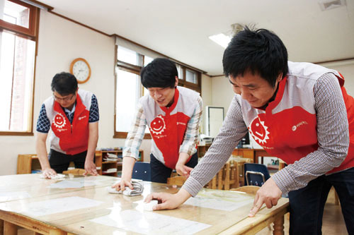 영등포지역아동복지센터와 함께 팥빙수만들기