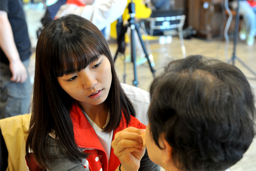 비씨카드 사진반, 행복담은 장수사진 촬영 봉사활동