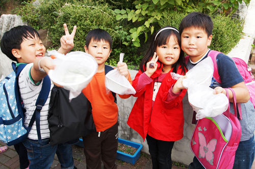 강서지역아동복지센터와 함께 송편만들기