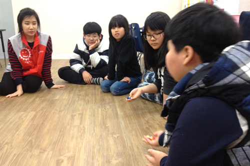 강서지역아동복지센터와 함께 복주머니만들기