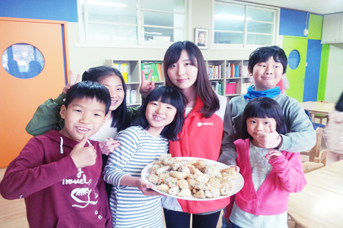 영등포지역아동복지센터와 함께 요리체험