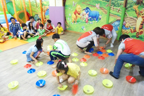 강동지역아동복지센터와 함께 미니체육대회