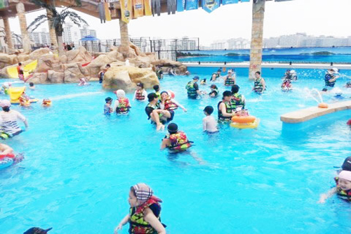 서울SOS지역아동복지센터와 함께 물놀이 체험