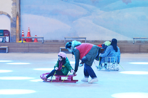 서울SOS지역아동복지센터와 함께 스노우파크 체험