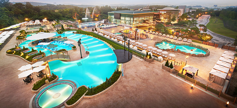 이천 테르메덴 전경 사진입니다.