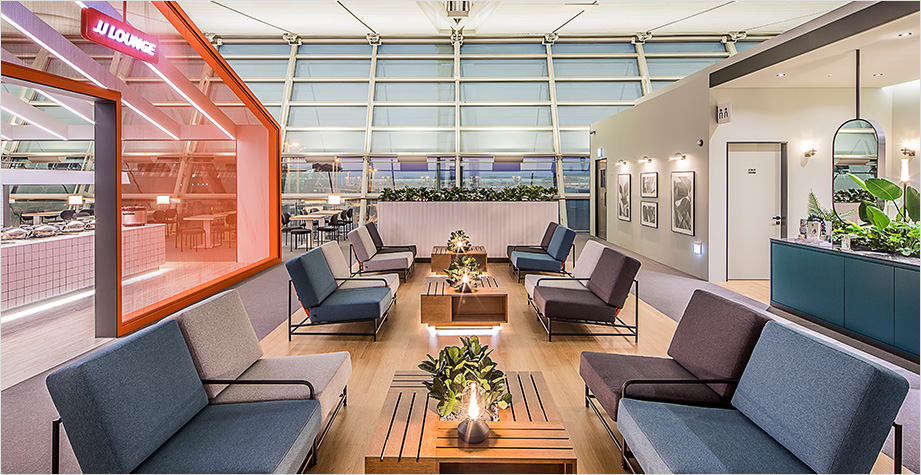 제주항공 JJ라운지 실내 이미지