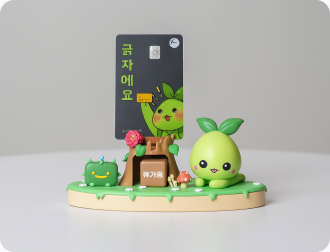 모코코 카드 홀더 피규어